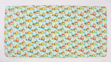 Hot air balloon Crib Sheet