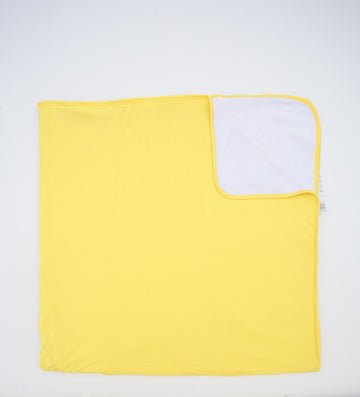 Yellow Plush Blanket