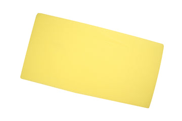 yellow crib sheet