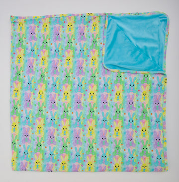 Hoppy Easter Plush Blanket