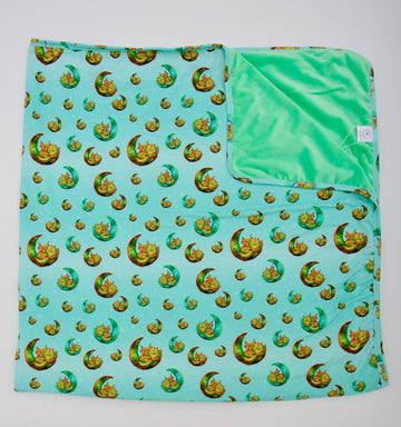 Green Baby Dragon Blanket