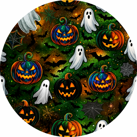 Boo crew long Sleeve Piece Pajamas Set