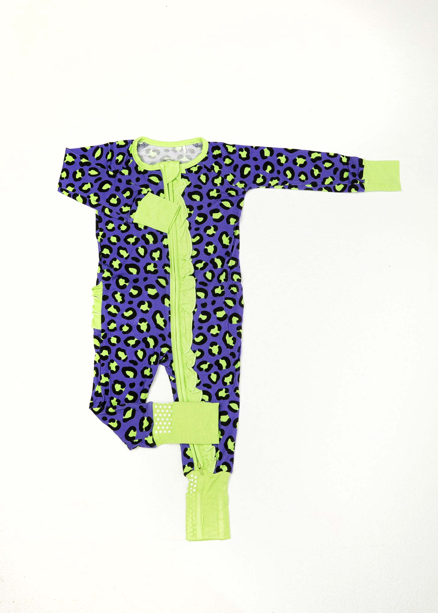 Leopard Bamboo Zippy Pajamas