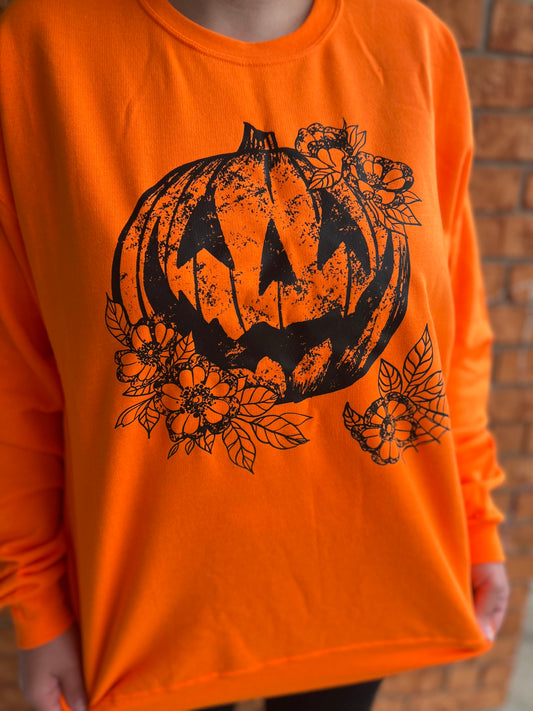 Pumpkin sweatshirt