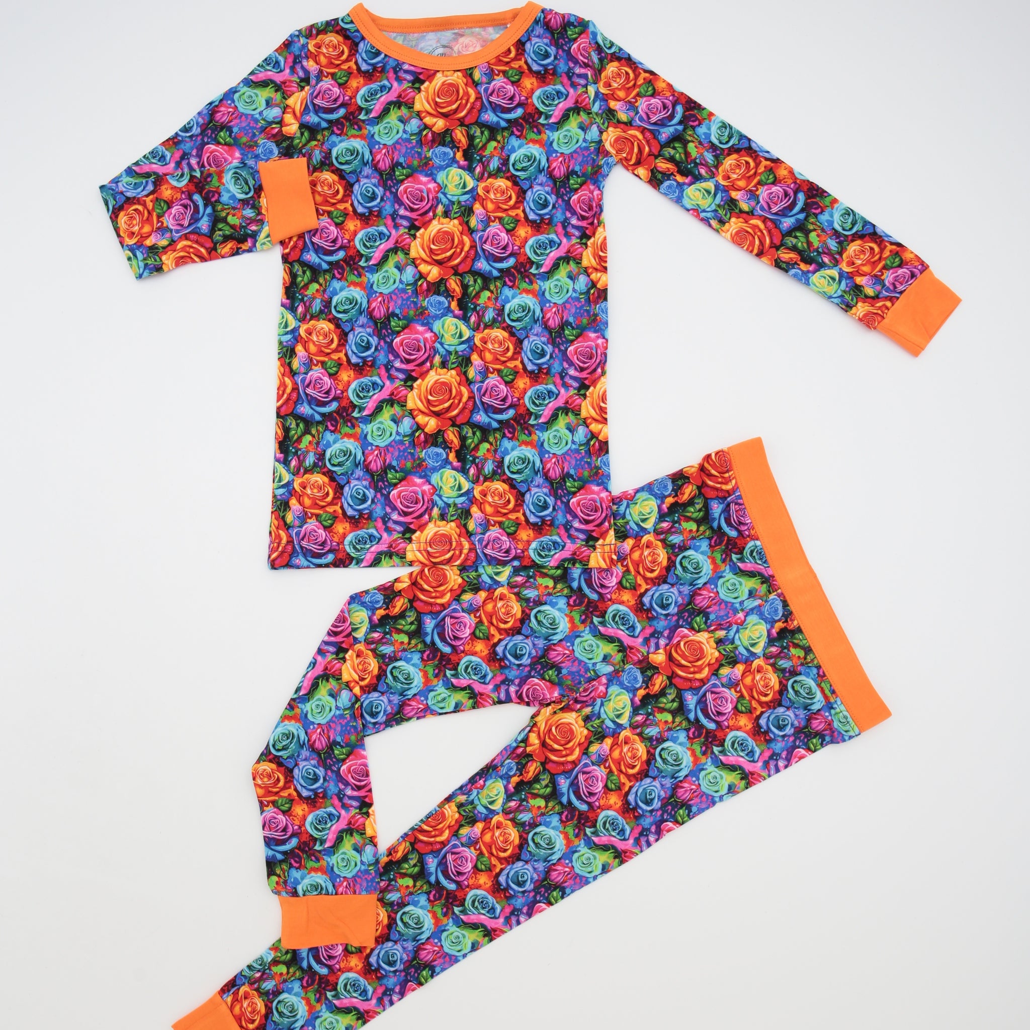 Sherbet Sunset Piece Pajamas Set