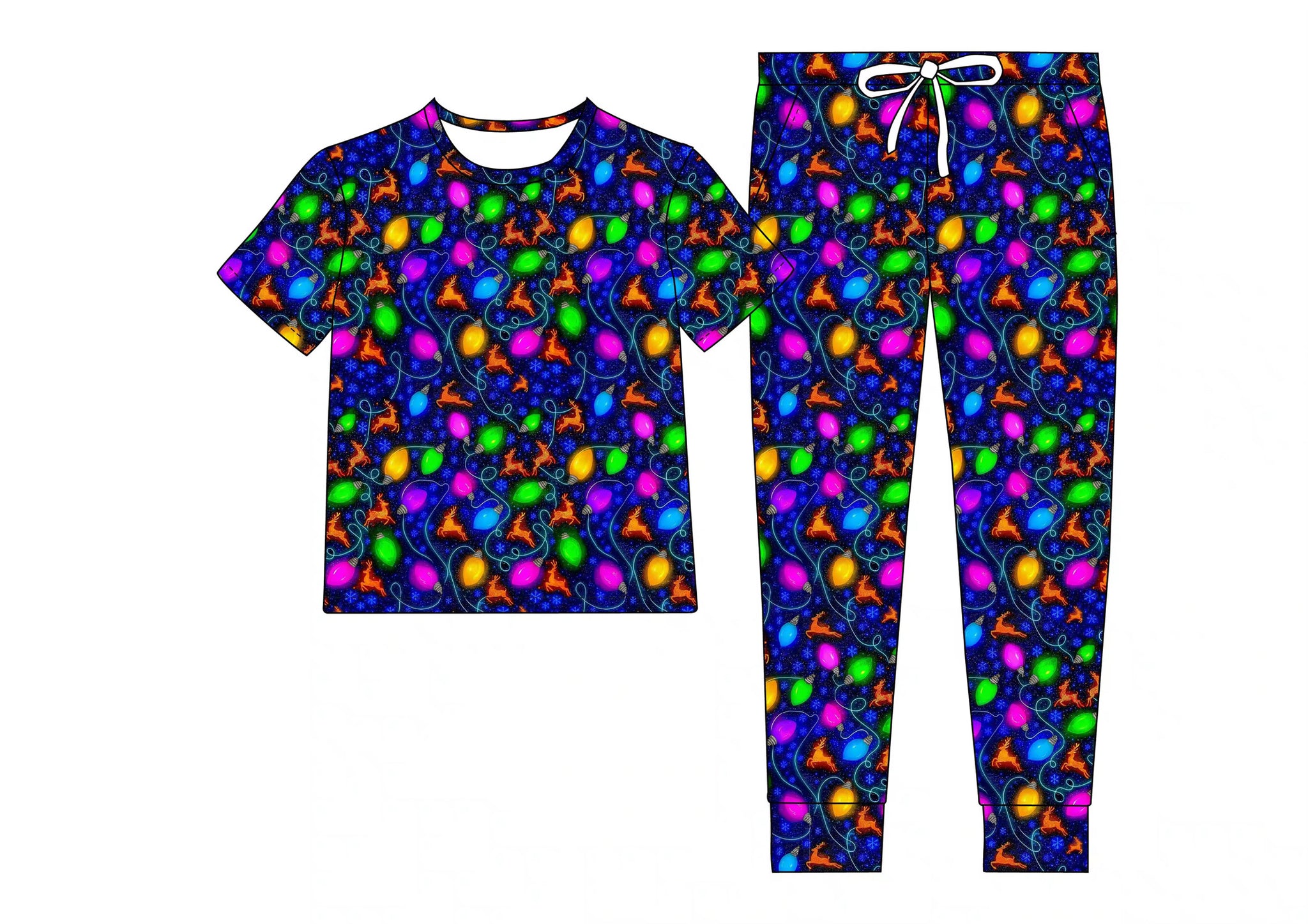 Pre order Christmas Light Womens Pajamas
